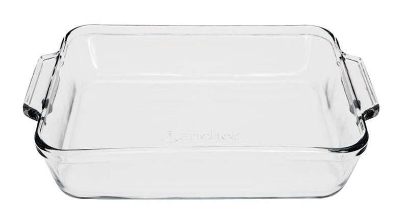 Glass Square Cake Dish, 8 x 8-in, 2-L S9478