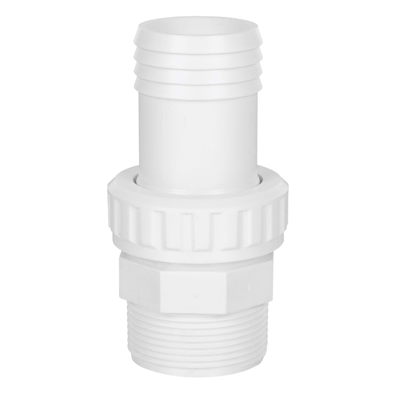 ABS Quick-Connect Barbed Adaptor Threaded 1.5" I9352