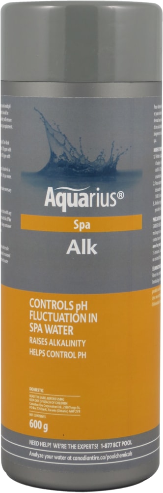 Alk Spa Alkaline Booster, 600-g J6041