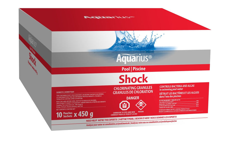 Chlorinating Granules Shock, 10 x 450-g F7717