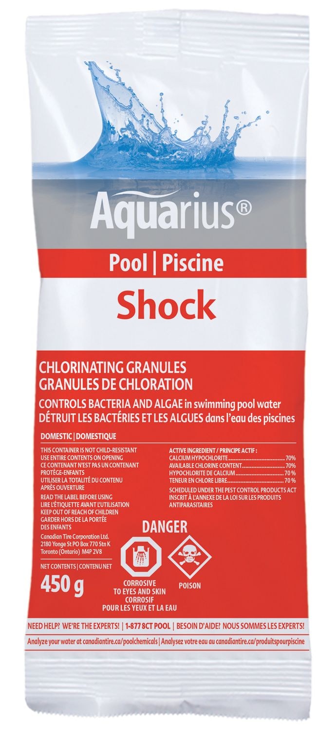 Chlorinating Granules Shock, 450-g O7970