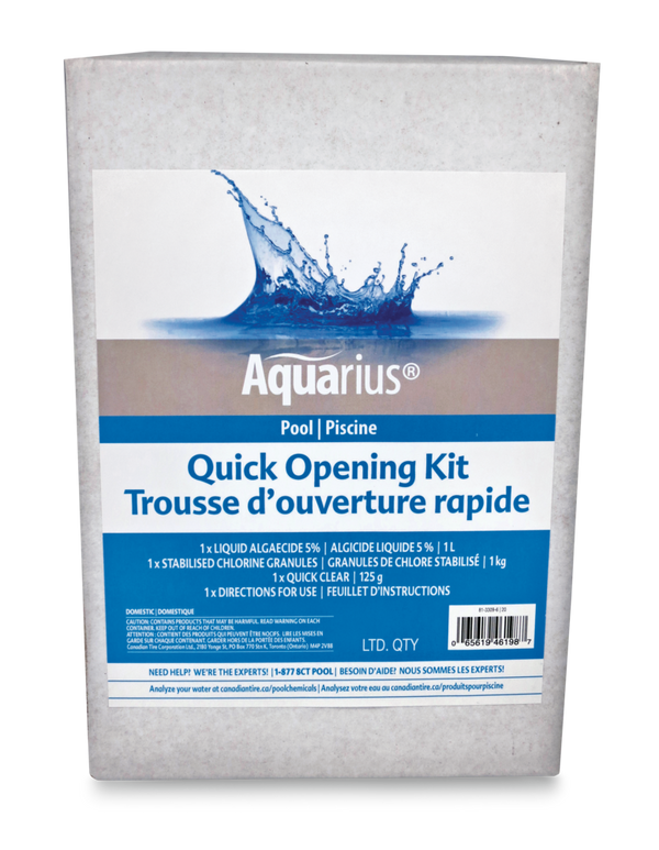 Quick Pool Opening Kit, Above Ground Pools Q7291