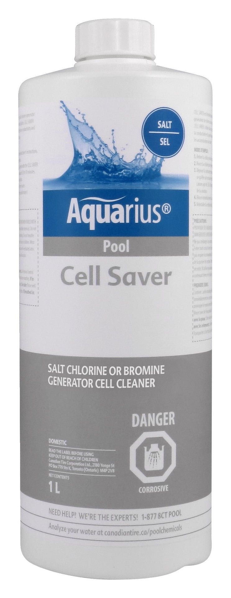 Salt Pool Cell Saver, 1-L G2892