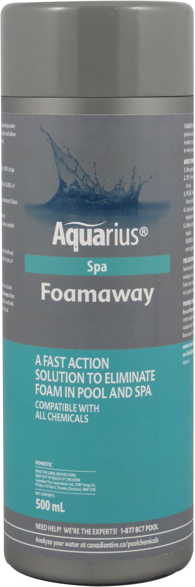 Spa Foamaway, 500-mL N4523