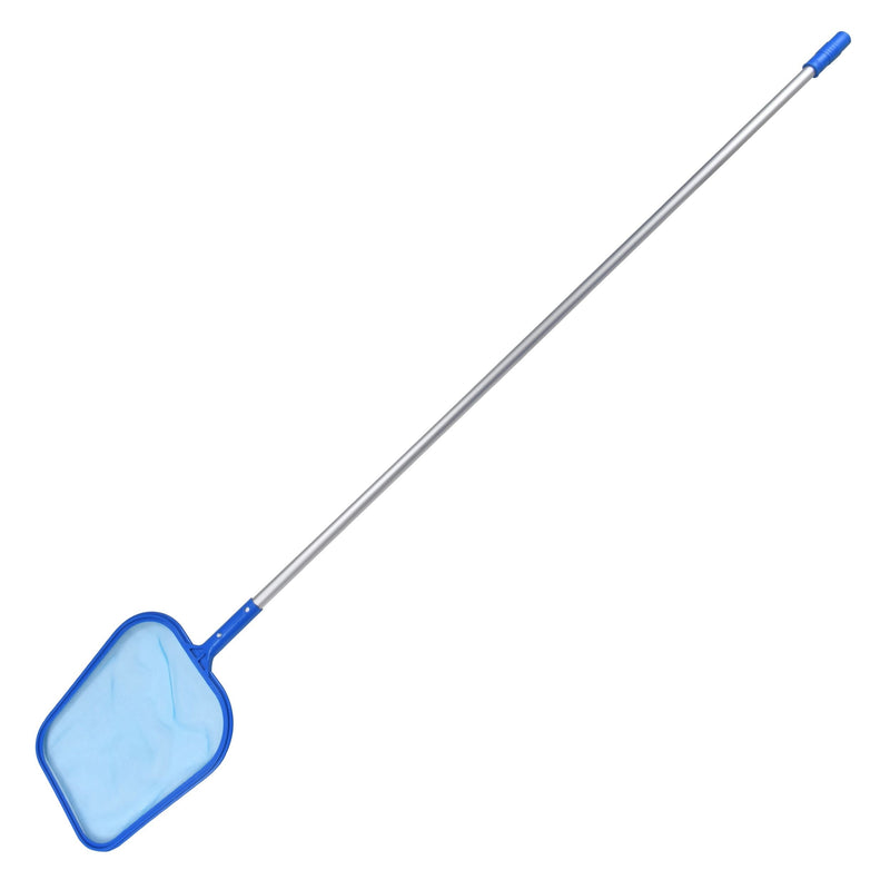 Steel Frame Pool & Spa Leaf Skimmer Net with Durable Pole, 5-ft Y6991