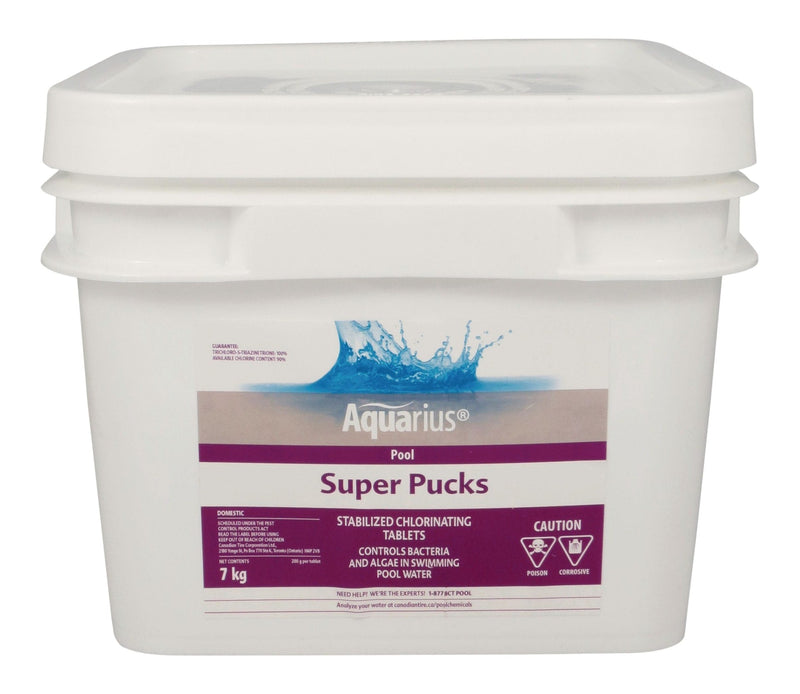 Super Pucks - Stabilized Pool Chlorine Pucks, 7-kg N2851