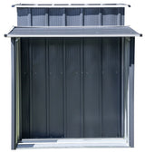 3-in-1 Corrosion-Resistant Steel Utility Shed