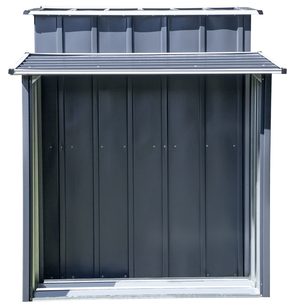 3-in-1 Corrosion-Resistant Steel Utility Shed R8335