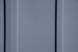 3-in-1 Corrosion-Resistant Steel Utility Shed