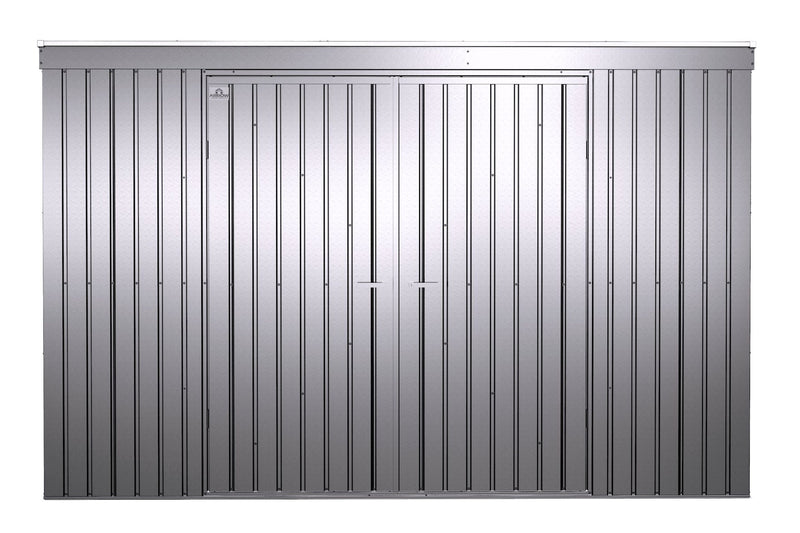 Elite 10x4-ft Galvalume Corrosion-Resistant Steel Shed B2937