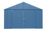 Elite 12x12-ft Blue Grey Corrosion-Resistant Steel Shed