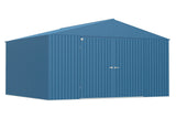 Elite 14x12-ft Blue Grey Corrosion-Resistant Steel Shed