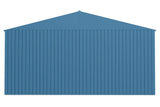Elite 14x12-ft Blue Grey Corrosion-Resistant Steel Shed