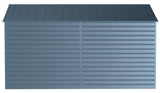 Select Galvanized Steel Storage Shed, Blue Grey, 10-ft x 14-ft