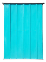 Spacemaker Patio Steel Storage Shed, Teal, 4-ft x 3-ft
