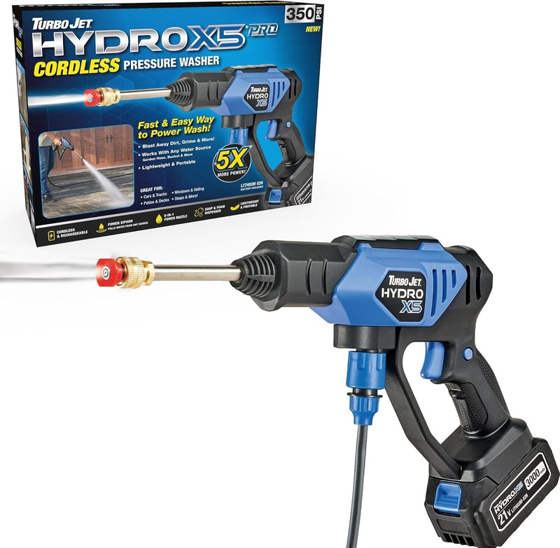 TurboJet Cordless Pressure Washer D8853