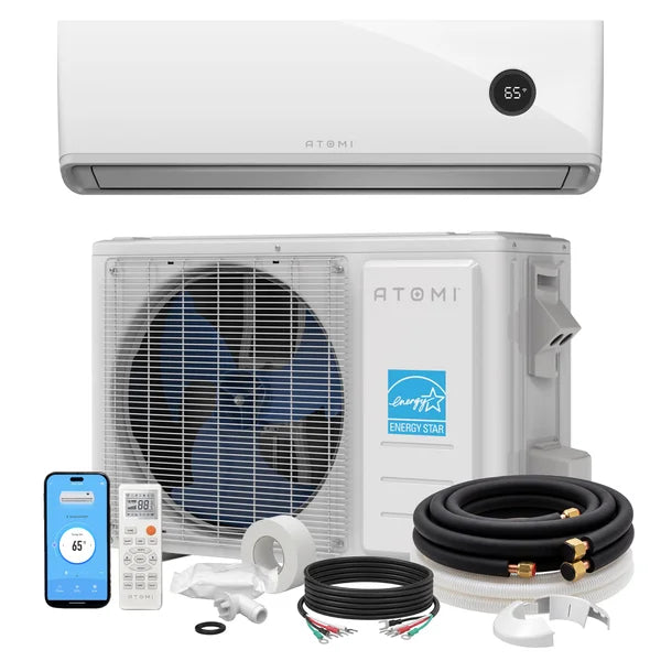 Atomi Tempestas Mini-Split Smart Air Conditioner + Heater A2063