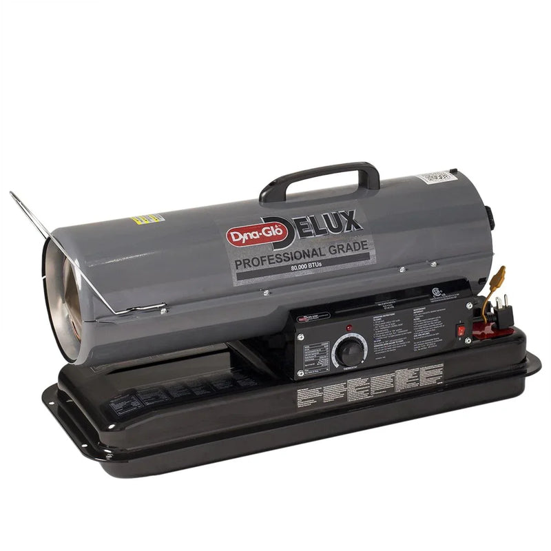 Delux 80,000 BTU Indoor/Outdoor Portable Kerosene Forced Air Heater S5157
