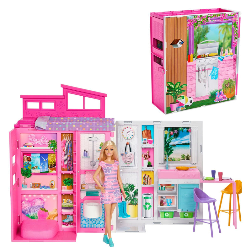 2024 Getaway House Playset with Doll, Includes 4 Play Areas, Kids Ages 3+ Y8521