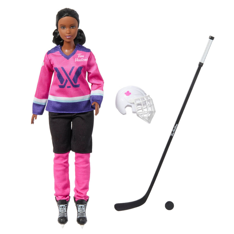 TH Hockey Doll, Black Hair H9692