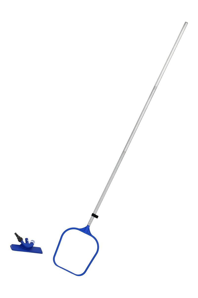 Pool Hydro Cleaning Above Ground Pool Maintanance Kit with Vacuum, Skimmer & Pole E3791