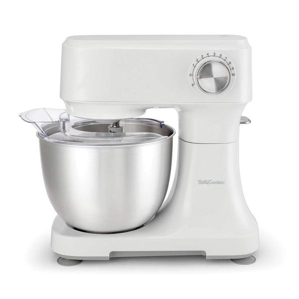 300W 10-Speed Stand Mixer, White P1006