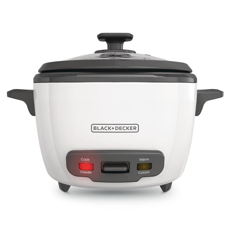 Rice Cooker & Non-Stick Steamer White, 16 Cups M805