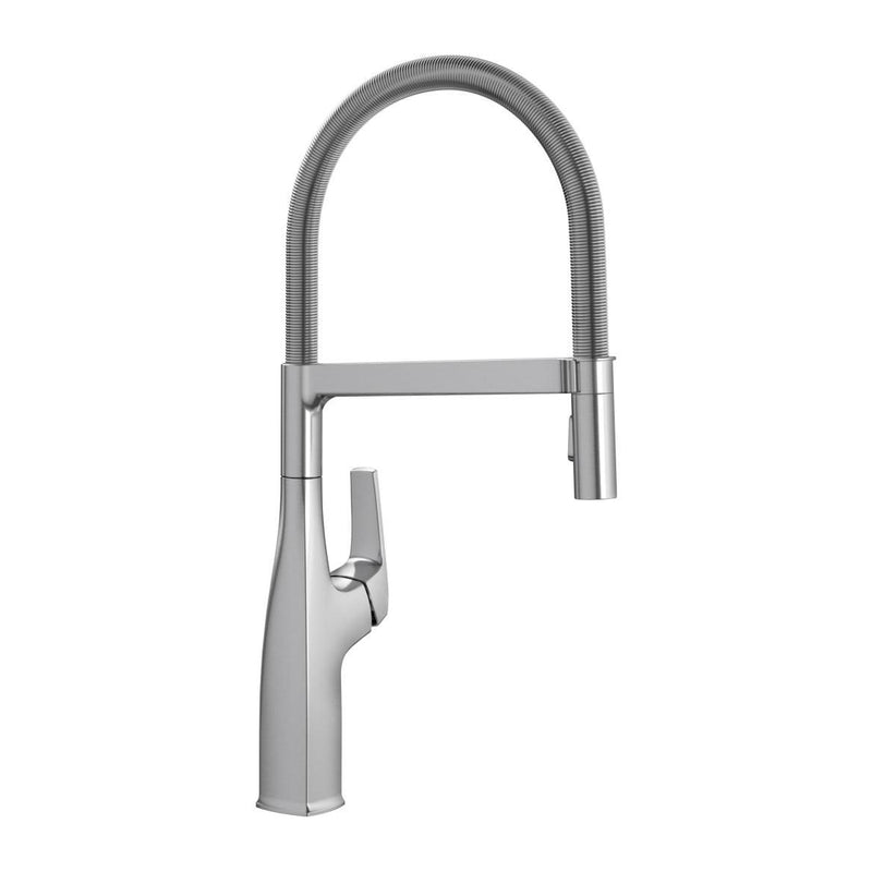 Rivana Semi-Pro Pull-Down Dual-Spray Kitchen Faucet, PVD Steel N9354