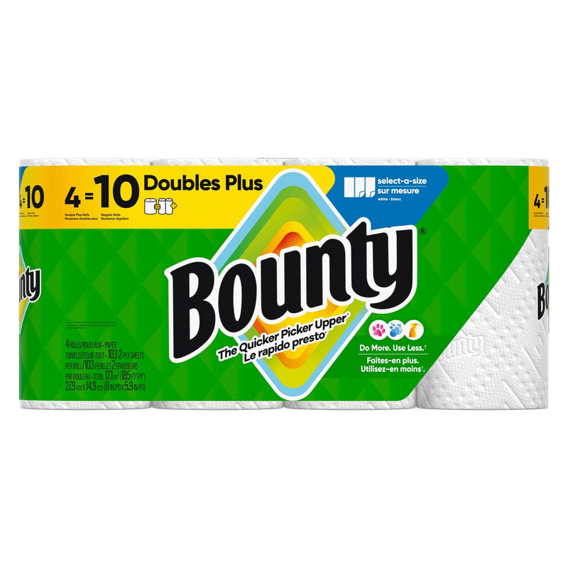 Select-A-Size Double Plus Roll Paper Towel, 2-ply, 4-pk U3553