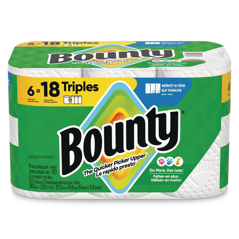 Triple Roll Paper Towel, 2-ply, 6-pk A3971