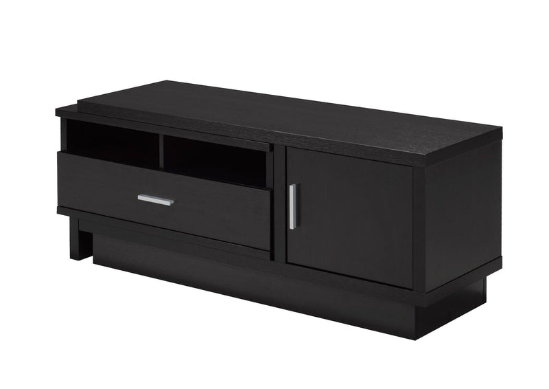 Darel 48-in Expandable Dark Cherry TV Stand with Storage Shelf and Cabinet C2428