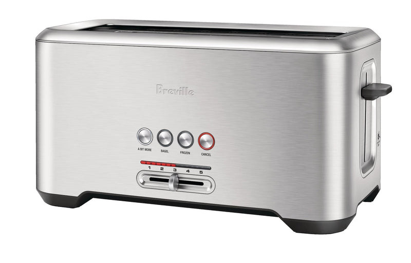 ‘A Bit More’ 4-Slice Toaster, Brushed Stainless Steel Z6685