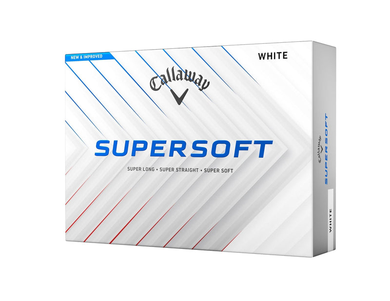 Golf SuperSoft Golf Balls, 2025 Version, White, 12-pk N8381