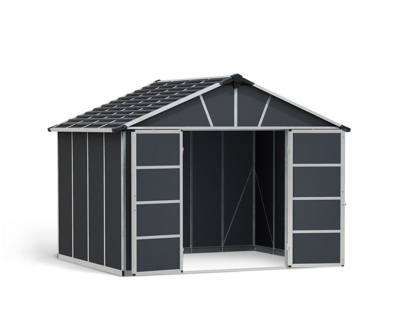 Multi-Function Polycarbonate Yukon Shed, 11x9-ft S2133