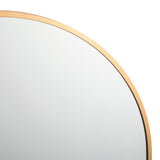 Elrose Gold Arch Mirror, 24 x 28-in