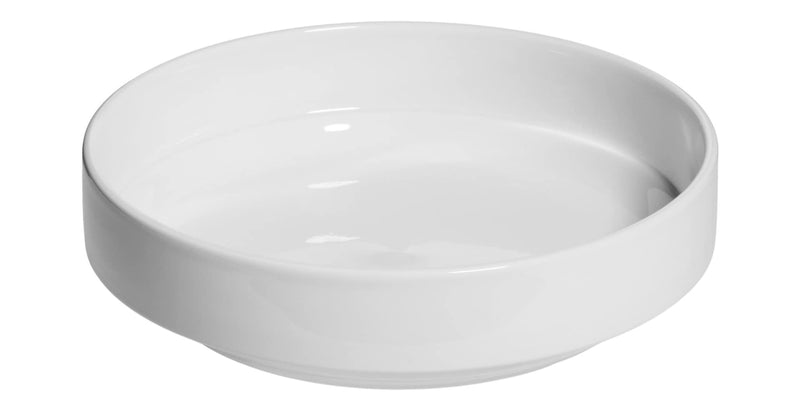 Modern Edge Porcelain Dinner Bowl, 7.8-in, White W7562