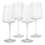 Modern Lead-Free Stemmed Wine Glass Set, 4-pk