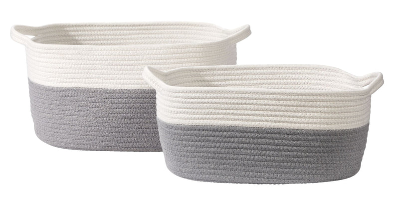 Nesting Rope Baskets Set, 2-pk G808