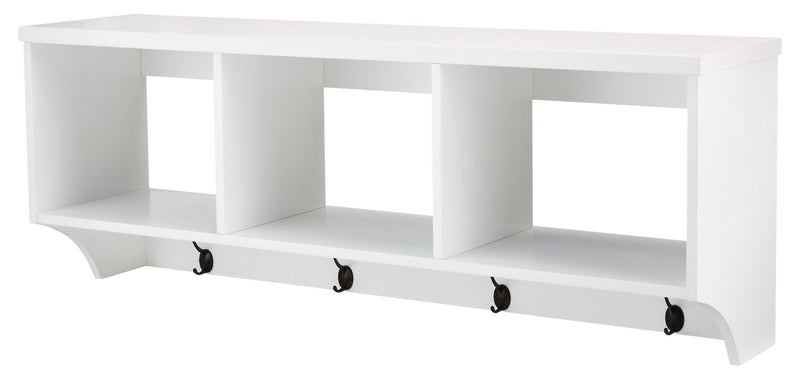 Overbrook Entryway Wall-Mount Organizer, White P3533
