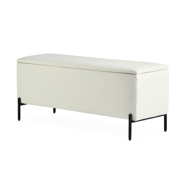 Picton Storage Bench, White C6443