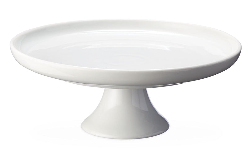 Porcelain Multi-Functional Cake Stand, White, 11.75-in Q5077
