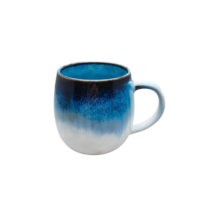 React Glaze Stoneware Mug, Navy, 20-oz K6640