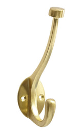 Stainless Steel Single Pill Top Hook, Brass