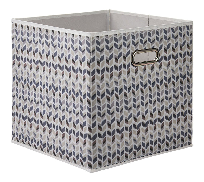 Tile Pattern Fabric Storage Cube Drawer, 13x13-in T8089