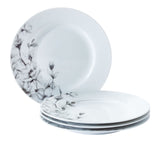 Wild Rose Side Plate, 1-pc, White, Dishwasher & Microwave-Safe