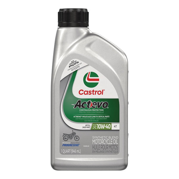 Actevo Motorcycle Oil 4T 10W40, 946-mL S8360