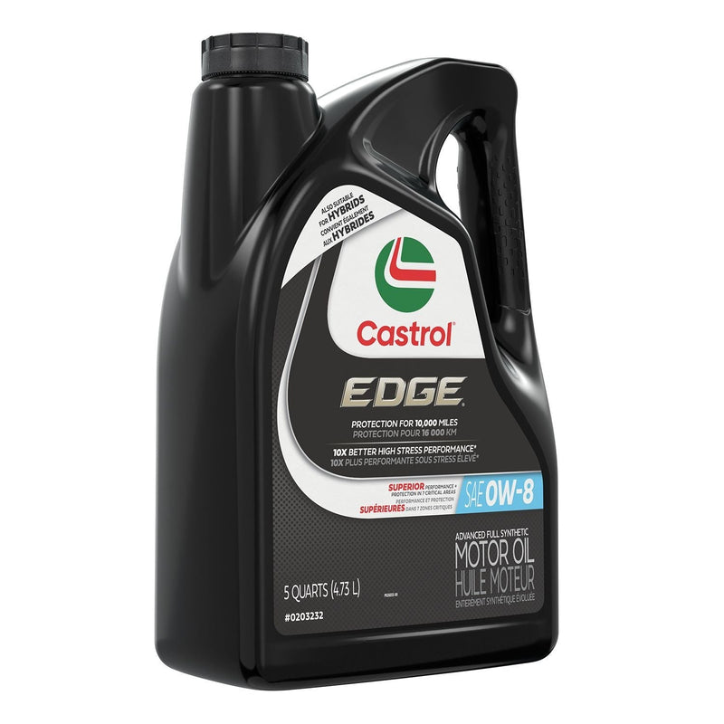 EDGE 0W8 Synthetic Motor Oil, 5-L Y0142