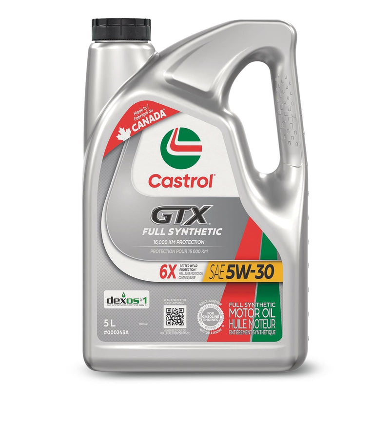GTX Full Synthetic 5W30 Engine/Motor Oil, 5-L Jug F4361