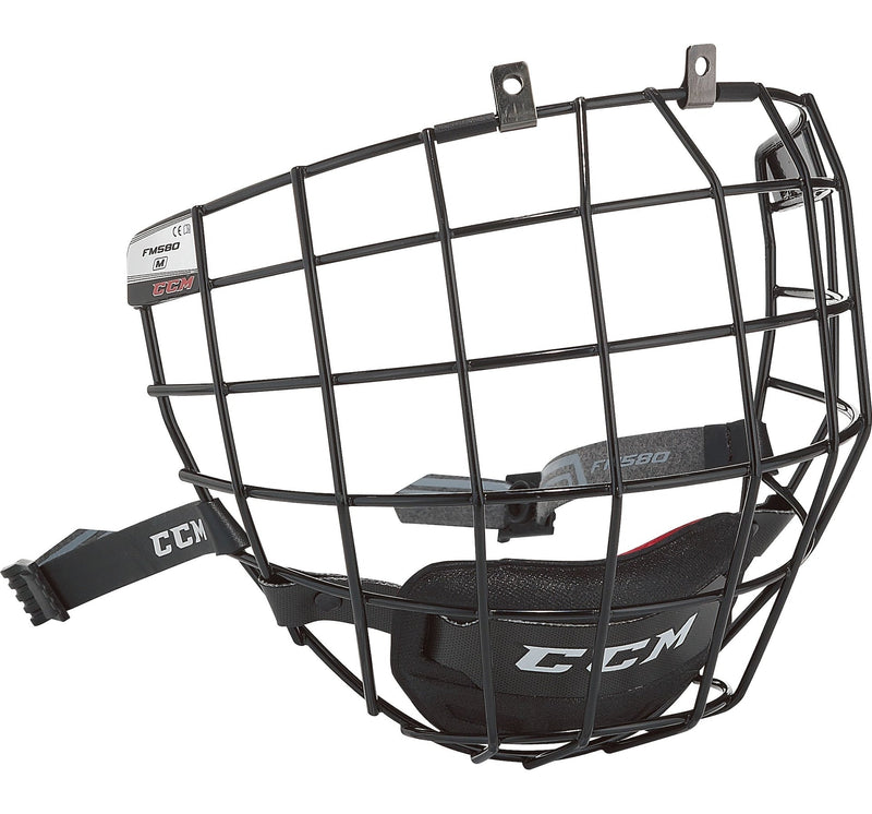 580 Senior Hockey Cage Mask, Silver P5196