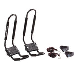 Universal J-Rack Rooftop Mount Kayak Carrier, 2 Kayak Storage Capacity, Black